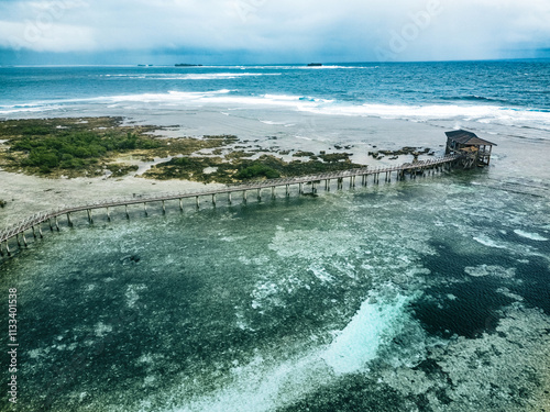 Cloud 9 Boardwalk, Siargao Island, Philippines photo