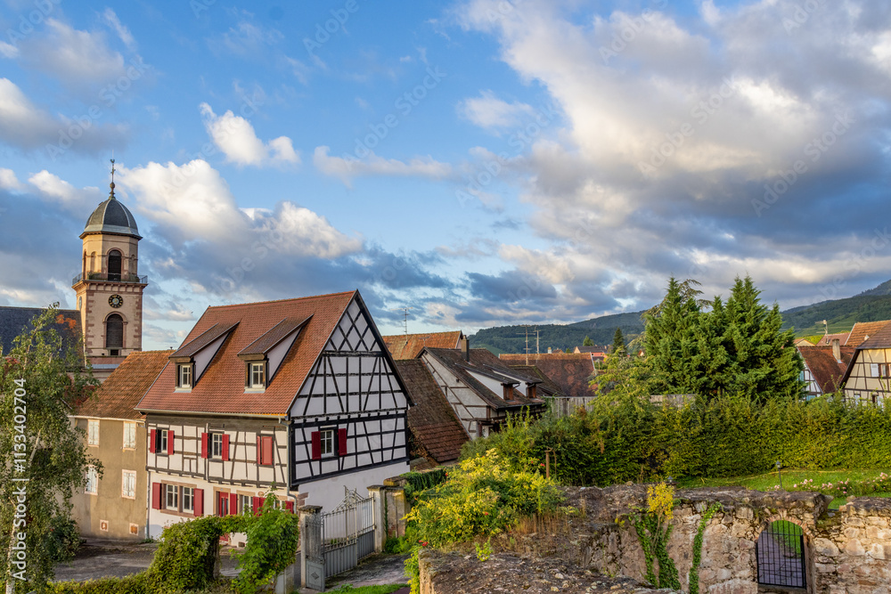 Obraz premium church in the village
