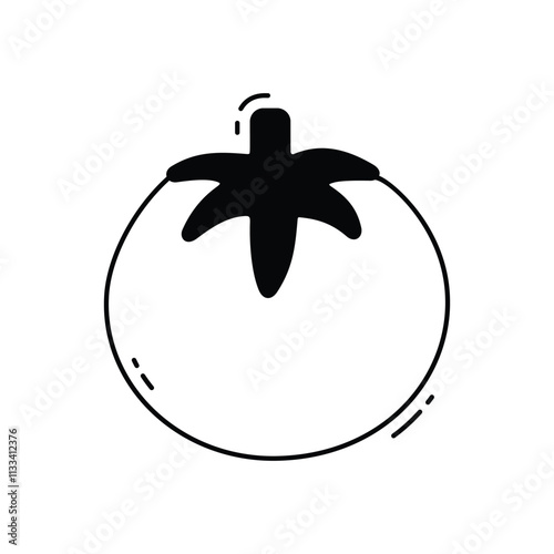 Tomato vector icon