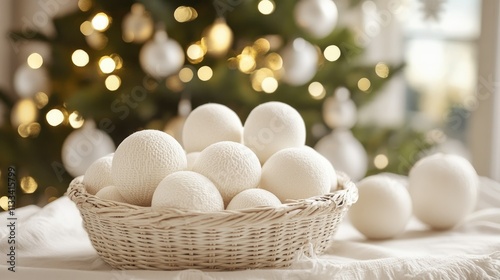 Wire basket full of toys for Christmas or Christmas tree, gold vintage ornaments holiday garland decorations