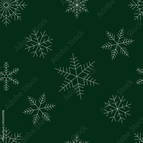 Merry Christmas and Happy New Year. vector graphics, background for decoration of highlights and snowflakes. winter holidays. a nice design of linear drawings.