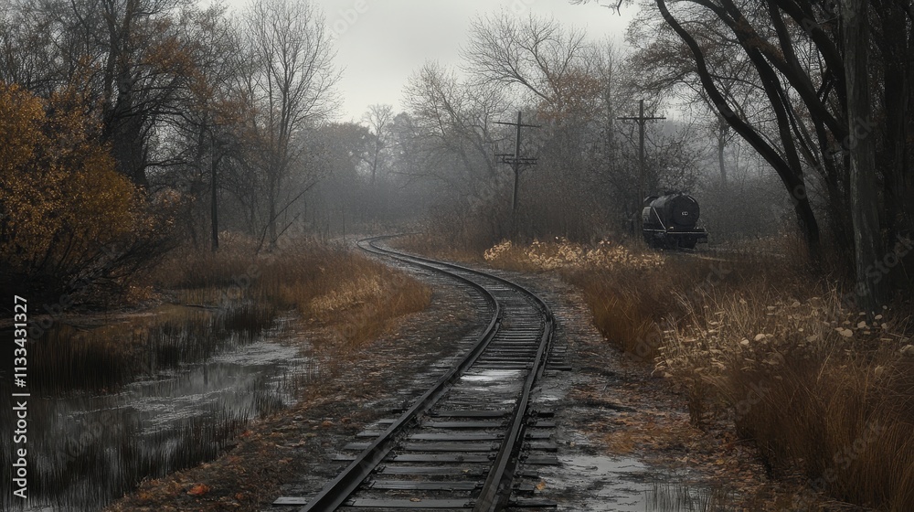 Fototapeta premium rural tracks, countryside paths, scenic trails