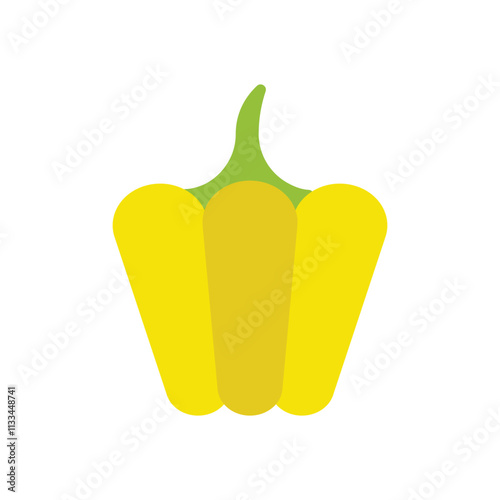 Capsicum vector icon
