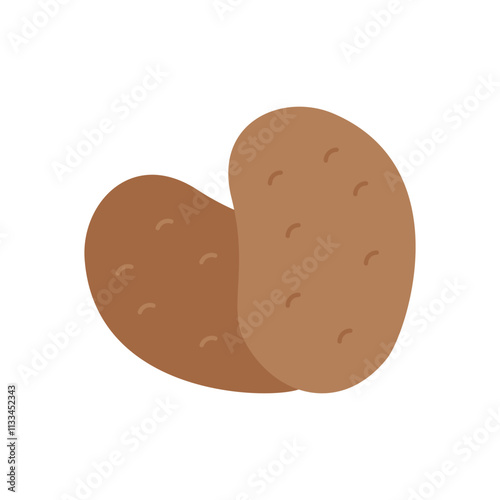 Potato vector icon