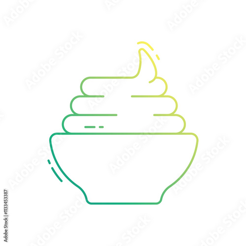 Wasabi vector icon