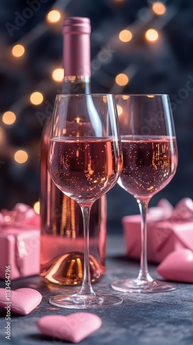 Celebrate special moments with sparkling ros and festive decorations at a joy...