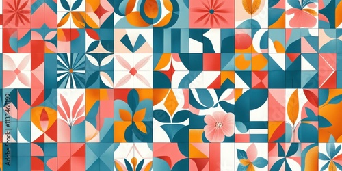geometric abstract background