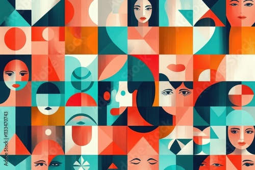 geometric abstract background