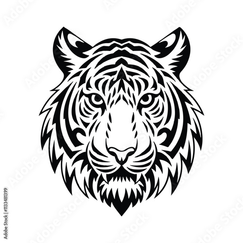 Best Tiger had illustration design