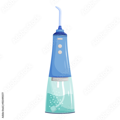 Oral irrigator, water flosser, teeth brushing machine, portable water
