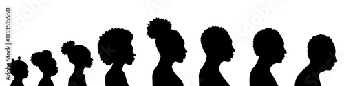 Photos The life cycle of a black woman