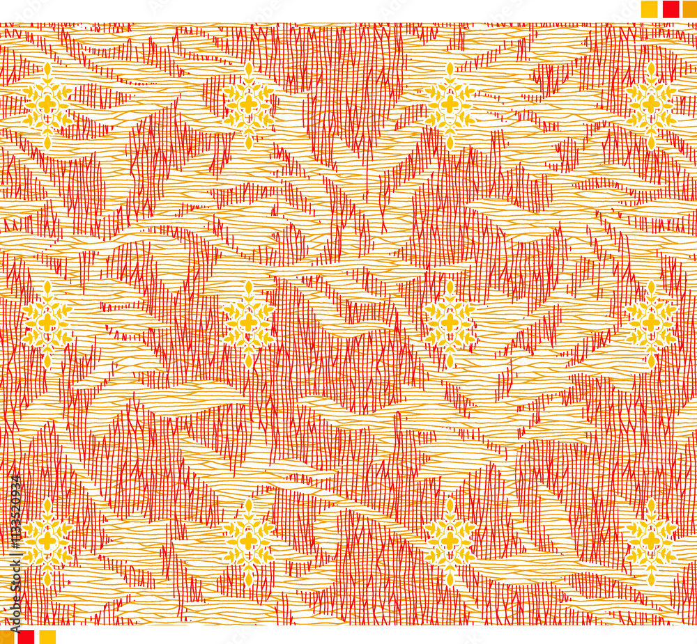 Fototapeta premium Infinite Textures - Digital Abstract Allover Patterns