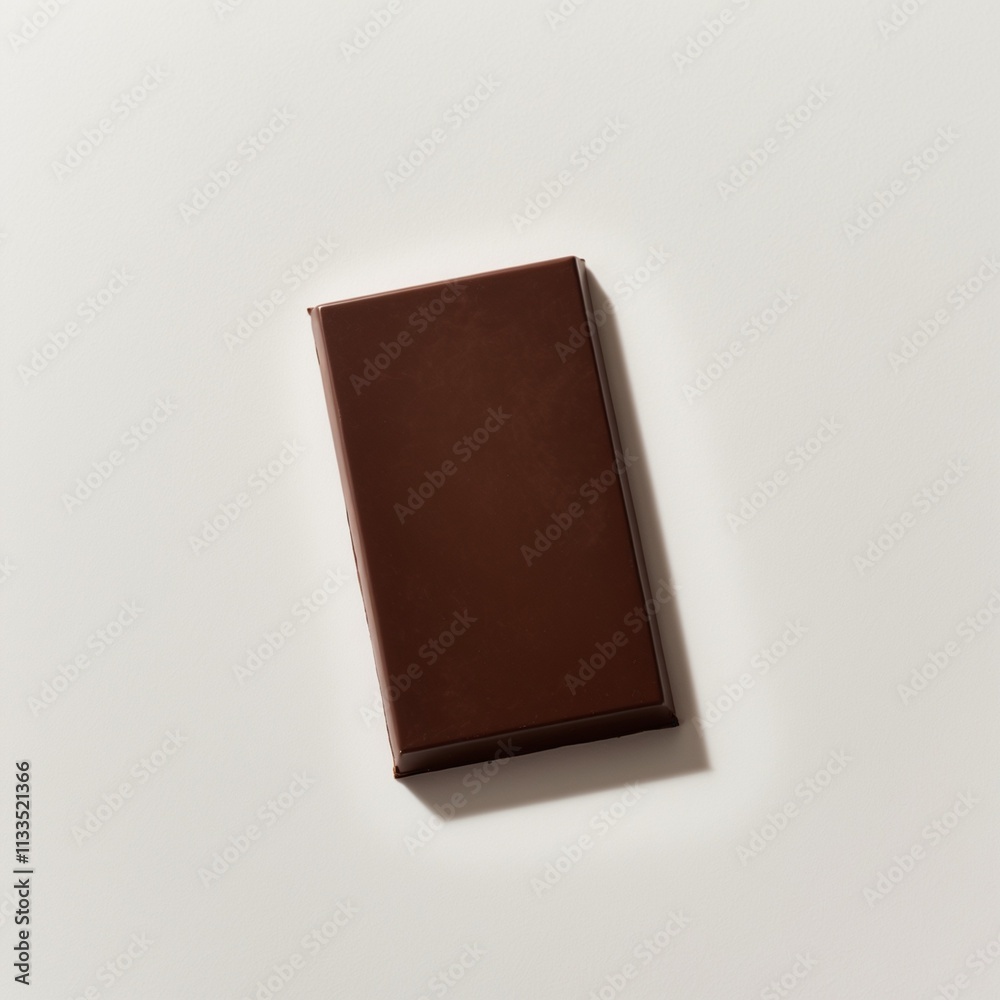 dark brown chocolate block isolated dark brown chocolate block isolated