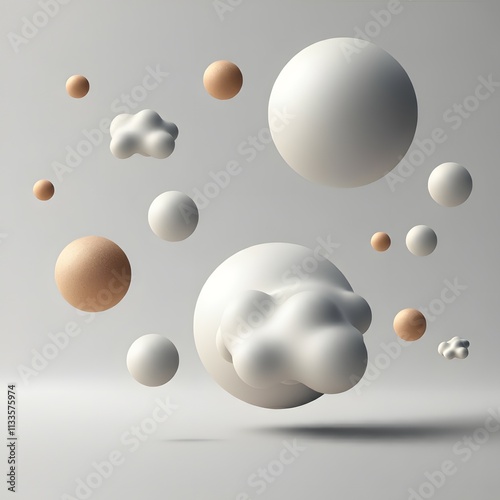 abstract background with circles
