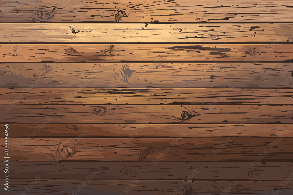 Fototapeta premium Wooden surface with a grainy texture
