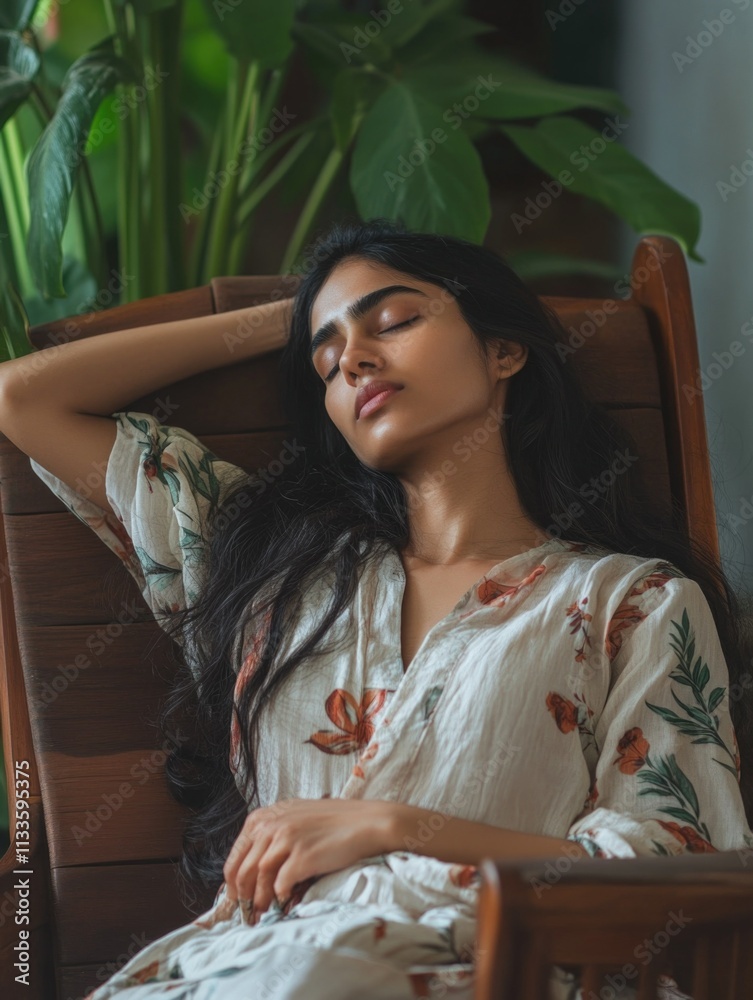 Obraz premium Serene Sleeping Beauty