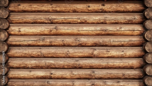 Textured Log Siding for Rustic Charm