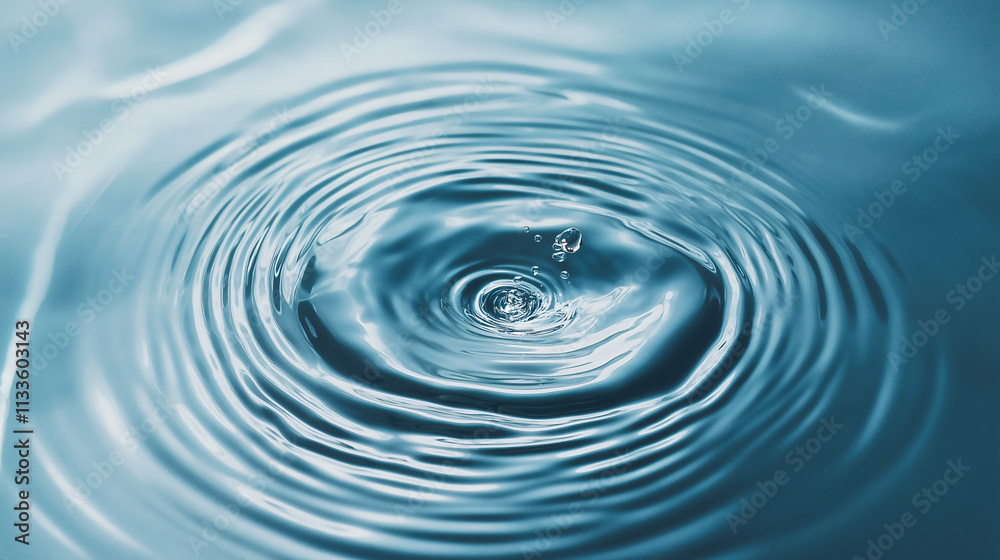 drop of water, water drop falling, water ripples in water, Abstract transparent water shadow surface texture, background