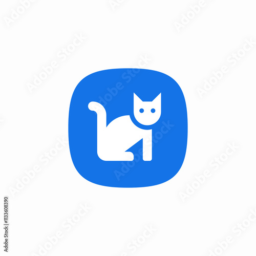 cat pet icon sign vector