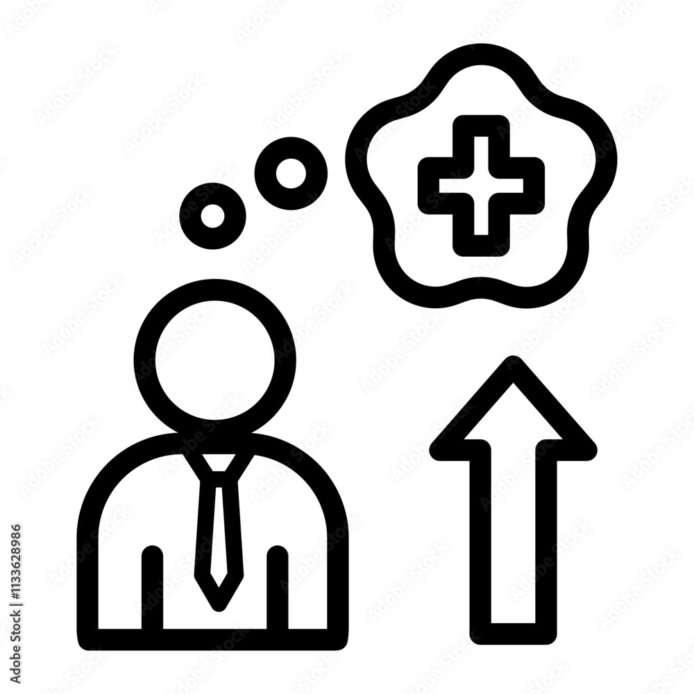 Fototapeta premium profesionalism Line Icon