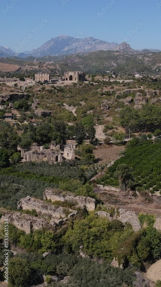Historical Ruins of Aspendos Historical Ruins of Aspendos