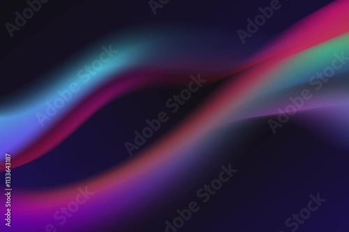 Animation Stylish abstract Background wave design with fluid curves and vibrant hues