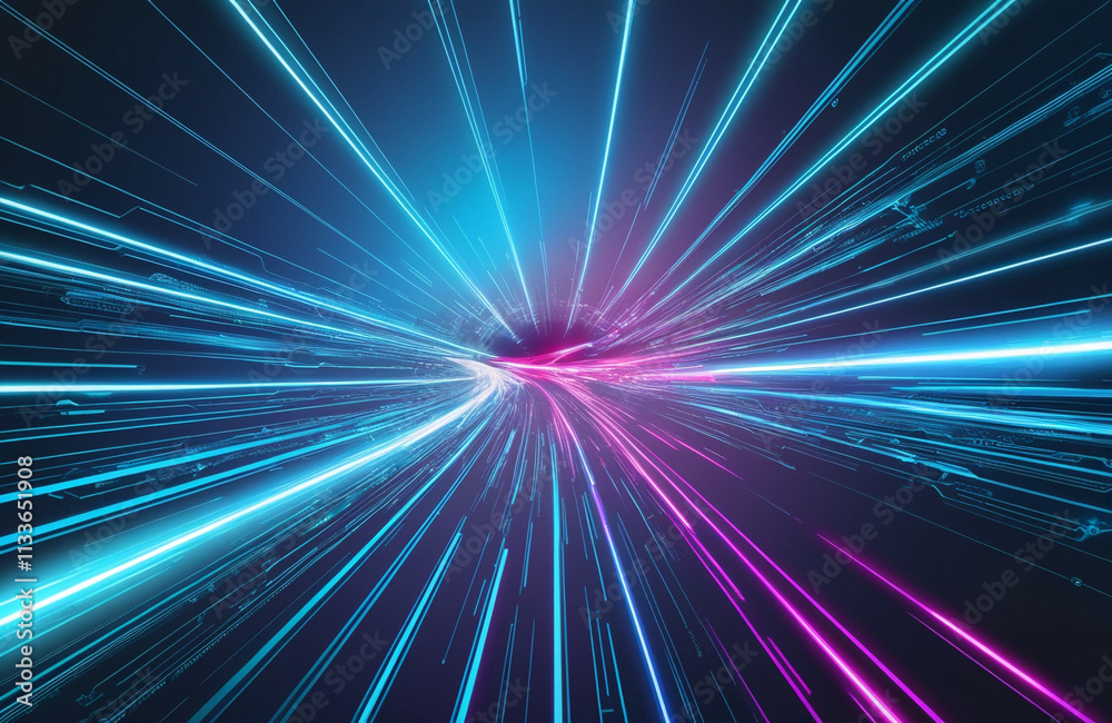 Elevated Sprint Bright Trails Motion Elevated Sprint Bright Trails Motion