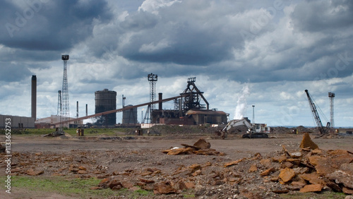 Old Redcar Steelworks, Cleveland, England, United Kingdom photo