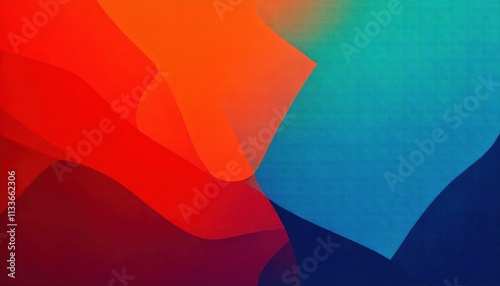 abstract colorful gradient with waves and lines vibrant blur minimalist paper 2d carve effect minimalist background design
