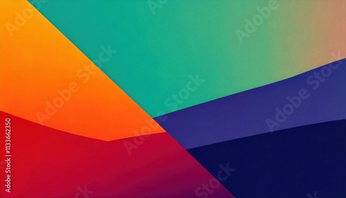 abstract colorful gradient with waves and lines vibrant blur minimalist paper 2d carve effect minimalist background design