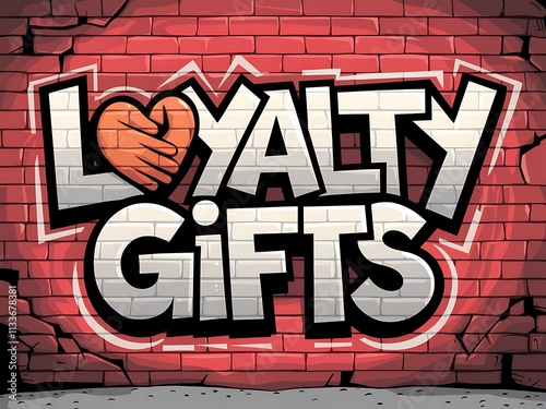 Loyalty Gifts Graffiti Wall Art Design photo