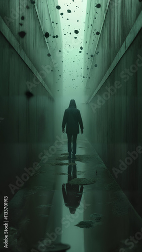 Psychological Labyrinth: Reflections of Chaos
