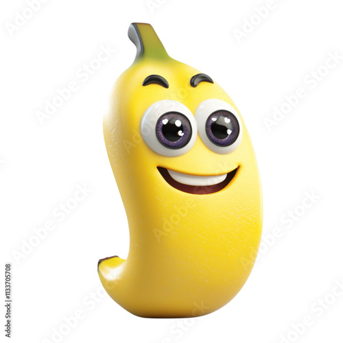 smiling banana