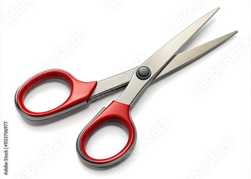 Scissor Flat Style Illustration - Cut Equipment for Business