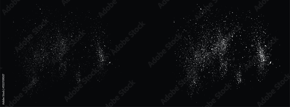 Obraz premium Winter snowflake ice elements background design. snow flake texture. snowflakes isolated vector