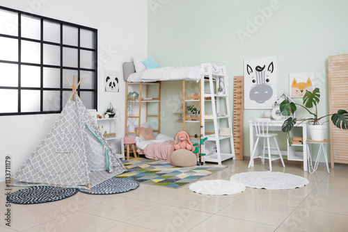 Interior of children's room...