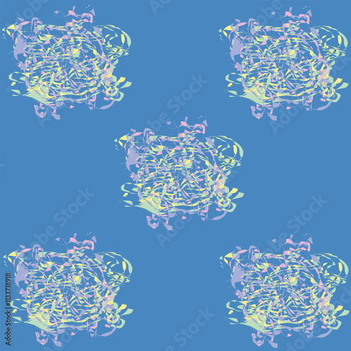 Colorful Abstract Background Illustration Design