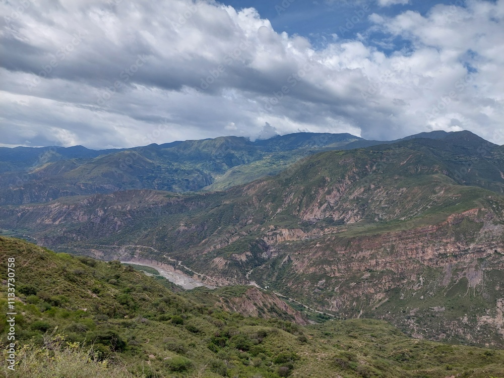 view from the mountain