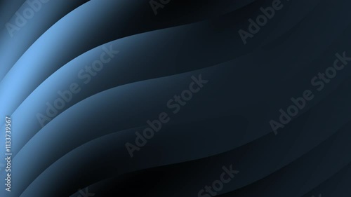 Elegant Blue Gradient Background with Smooth Waves and Soft Texture for Web and Print Design Enhancement, Abstract Artistic Photography