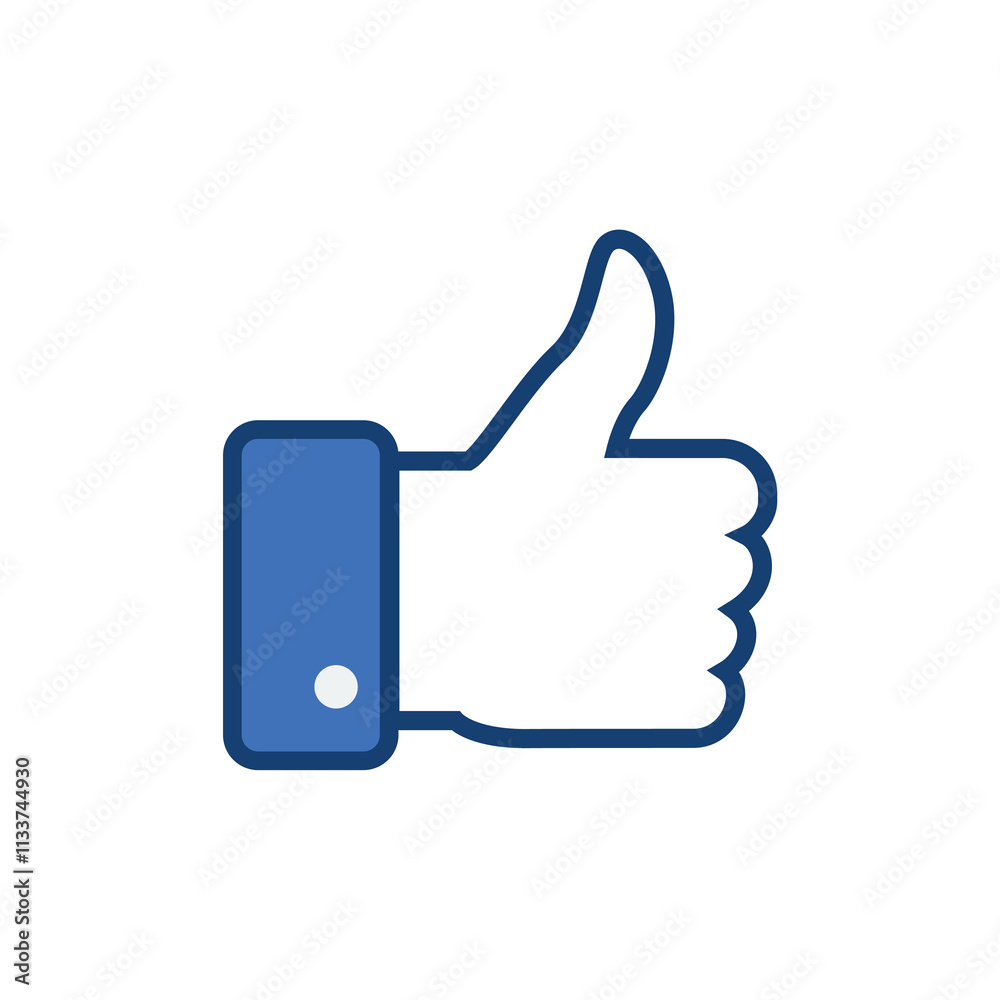 Facebook like icon