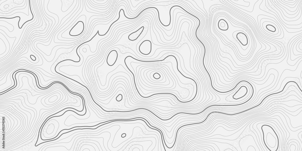 Abstract topographic white and grey wave line topo map contour modern design white background. Wavy topography geography design map, texture, line, adventure, mountain, sport vector illustration. Abstract topographic white and grey wave line topo map contour modern design white background. Wavy topography geography design map, texture, line, adventure, mountain, sport vector illustration.
