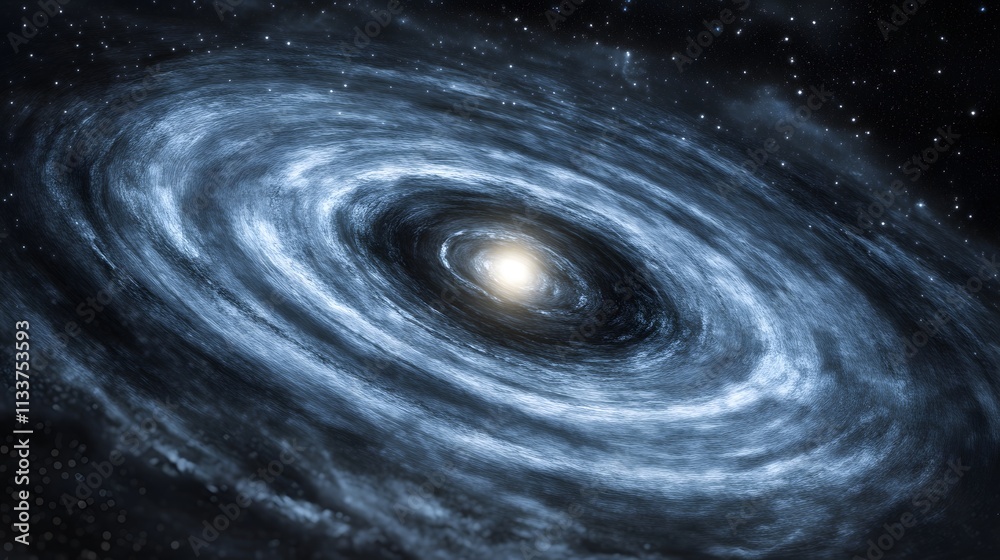 A Stunning Spiral Galaxy Illuminates The Vast Cosmos A Stunning Spiral Galaxy Illuminates The Vast Cosmos