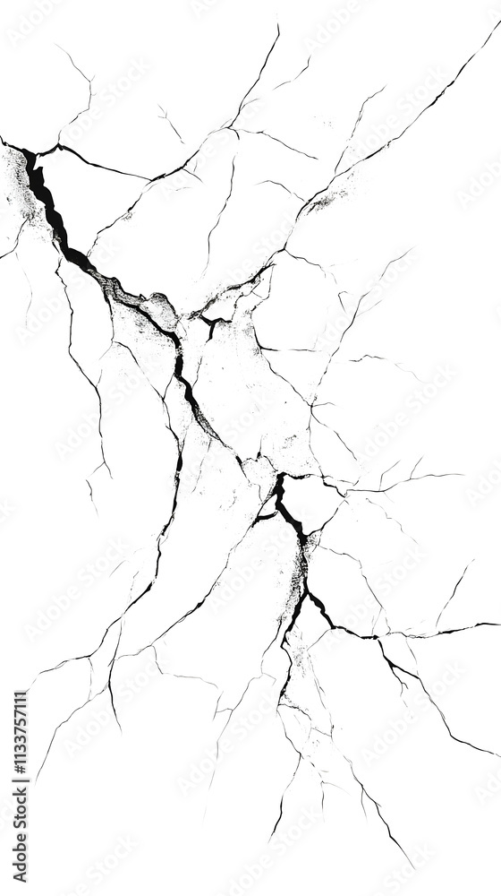 Obraz premium wall cracks for background