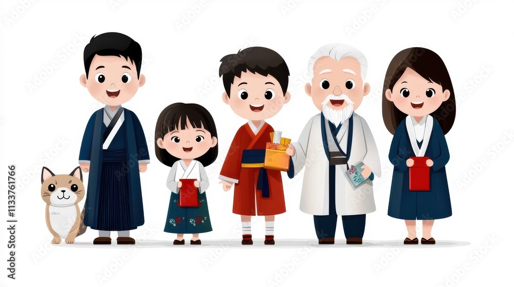 of a happy cartoon family parents children and grandparents embracing and smiling together in a warm cozy domestic setting depicting a sense of unity tradition and close knit relationships of a happy cartoon family parents children and grandparents embracing and smiling together in a warm cozy domestic setting depicting a sense of unity tradition and close knit relationships