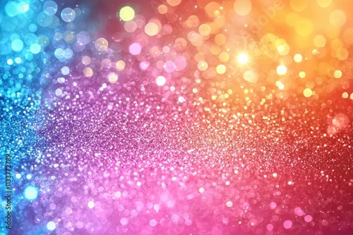 Rainbow pink color birthday glitter unicorn princess party pony background little girl invite or mermaid kid pattern fun sparkle texture