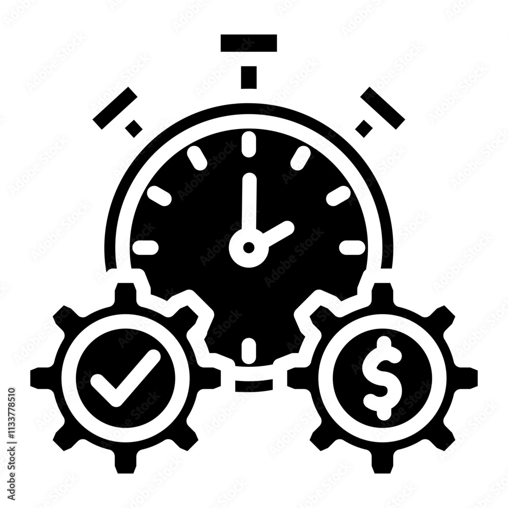 Operational Efficiency Icon Element For Design Operational Efficiency Icon Element For Design