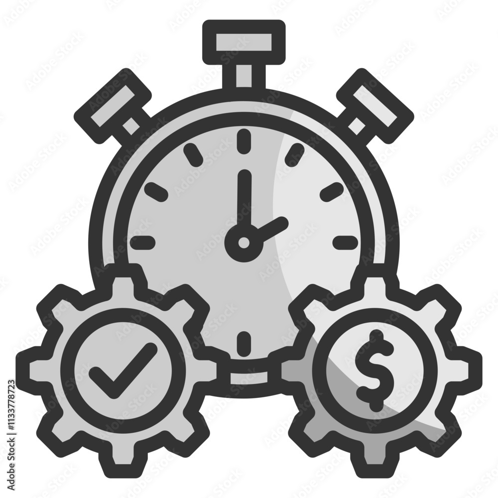 Operational Efficiency Icon Element For Design Operational Efficiency Icon Element For Design