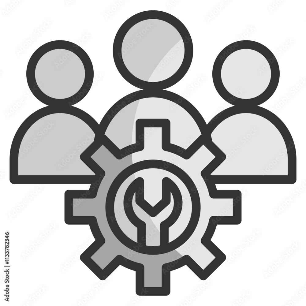 Team Building Icon Element For Design Team Building Icon Element For Design