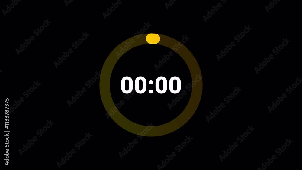 Circle countdown timer five second animation from 05 to 0 seconds on transparent background with alpha channel, 05 second countdown timer, Countdown video Circle countdown timer five second animation from 05 to 0 seconds on transparent background with alpha channel, 05 second countdown timer, Countdown video