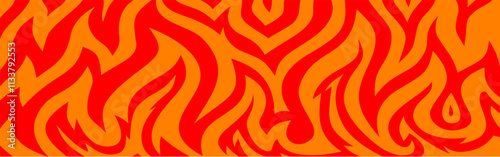 Fire Background. flame Background. long banner fire background. Flame Seamless Pattern. Fire flame seamless pattern.
